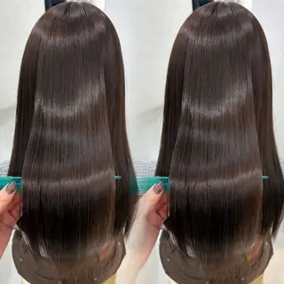 ロング カラー 透明感/チョコカラー 💍TAMA💍のヘアスタイル