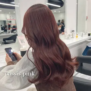カラー ブリーチなし透明感 💗RYOTAのヘアスタイル