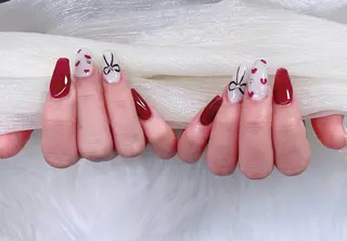 ネイル 長さだし/持込/ ins風ネイル/Umのネイルデザイン