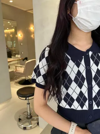 セミロング カラー 🦄Rena 🦄のヘアスタイル