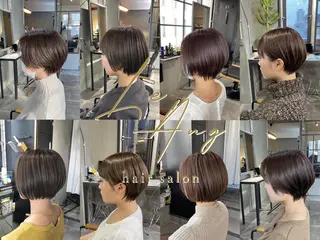 ショート 松永 静佳のヘアスタイル