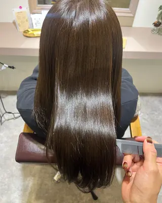 カラー 堀越 エリのヘアスタイル