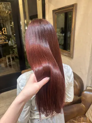 ロング カラー デジタルパーマ／ Maayaのヘアスタイル