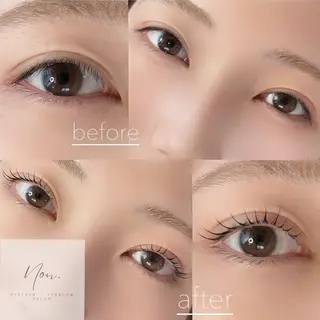 マツエク・マツパ eyelash ×  eyebrow salon Non.所属・Non. NANASEのマツエク・マツパデザイン