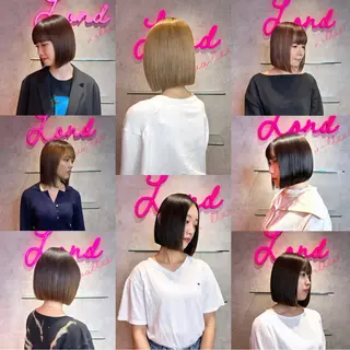 莉乃/縮毛矯正/髪質 改善/艶カラーのヘアスタイル