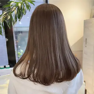 セミロング カラー 🫧透明感ヘア🫧 🧸竹花　彩希🧸のヘアスタイル