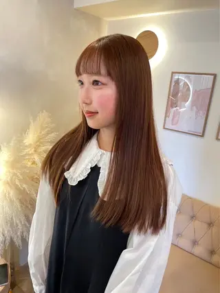 ロング LUVISM りきカットモデル募集のヘアスタイル