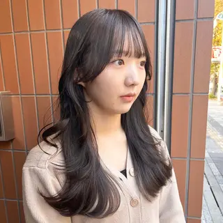 ロング カラー channel所属・Natsumi ❤︎のヘアスタイル