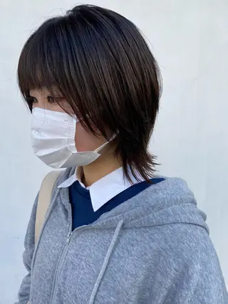 ショート W所属・小林 朋花のヘアスタイル