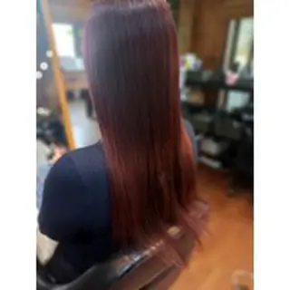 ロング 飯田 仁美のヘアスタイル