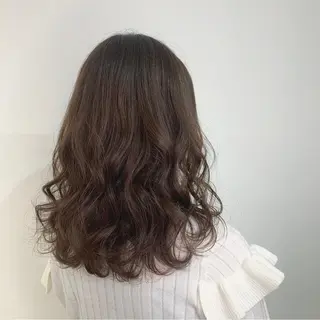 セミロング カラー HARUKA韓国ヘア /Luana梅田のヘアスタイル