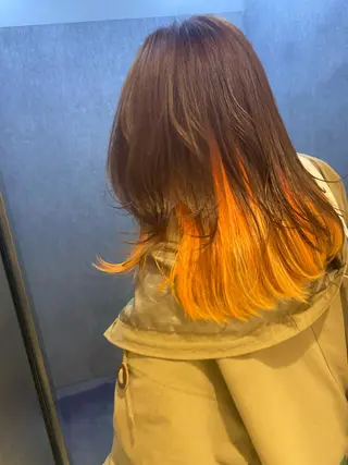 ミディアム 大倉 未波のヘアスタイル