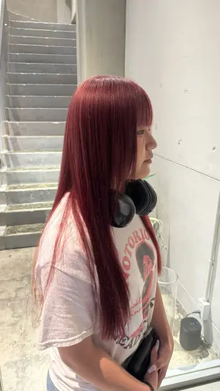 ロング カラー Casetta. もえか🌟のヘアスタイル