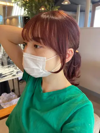 セミロング hyphen《ハイフン》所属・市村 香多のヘアスタイル