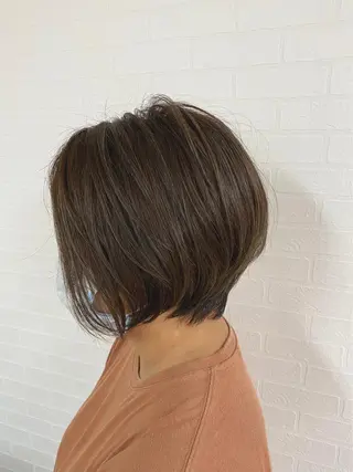 ショート カラー 🎁無料カットカラー 📷撮影モデル募集✨のヘアスタイル