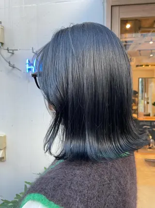 ミディアム カラー SALOWIN下北沢所属・hazuki 🌝のヘアスタイル