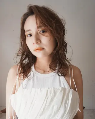 ミディアム stay she 荻窪所属・無料カット/咲美 似合わせカットのヘアスタイル