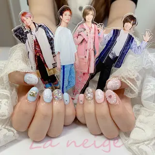 ネイル La neige* yuki 🥯🍑のネイルデザイン