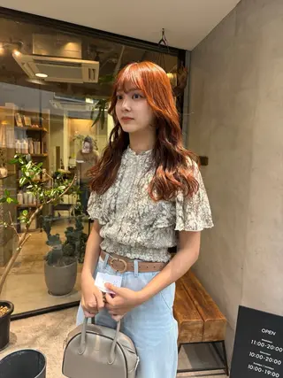 ロング 山田 綾乃/メンズカットのヘアスタイル