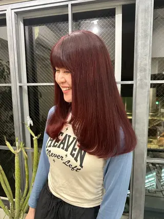 セミロング レイヤーカット‎🤍 /ともえ🤎🧸のヘアスタイル