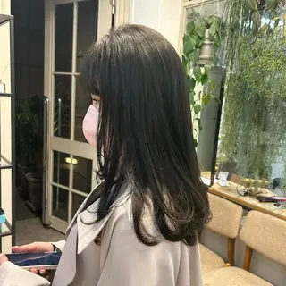 カラー じゅわっと暖色カラー 🍊Moemiのヘアスタイル