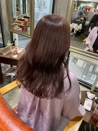 セミロング ボブヘアカット Rikapi❤️のヘアスタイル