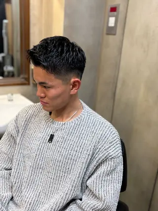 ショート ドルクス上野所属・橋上 一輝のヘアスタイル