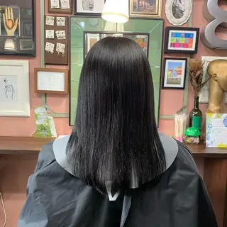 セミロング chouette/ 根本優希のヘアスタイル