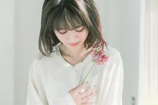 ミディアム 永田 崇のヘアスタイル