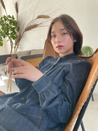 ミディアム カラー shanti   平岸店所属・柾本 寛貴のヘアスタイル