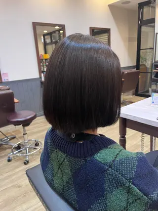 ミディアム カラー 透明感/ハイトーン Annaのヘアスタイル