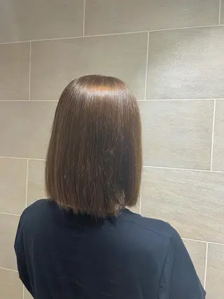 ミディアム カラー hair＆make CIEL所属・武井 哉子のヘアスタイル