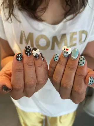 ネイル 黒政 茜のネイルデザイン