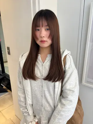 ロング カラー riria/ボブ /ブラウンカラー🎀のヘアスタイル