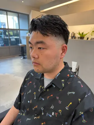 ショート Nake所属・古賀 雄大のヘアスタイル