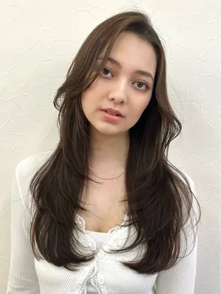 ロング カラー レイヤー,ボブ / 彩未のヘアスタイル