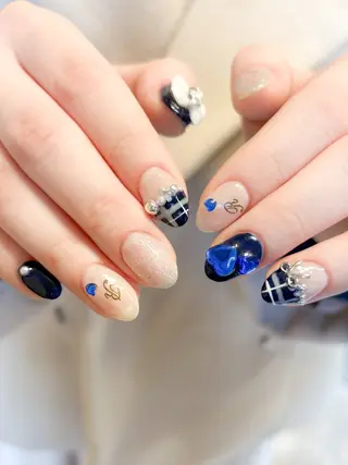 ネイル Belle まえだ ⋆. 𐙚 ⌒♡｡．のネイルデザイン