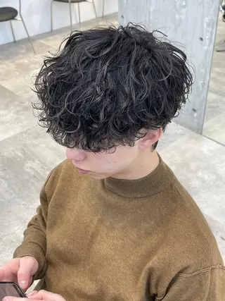 パーマ メンズ fifth 武正 琉生のヘアスタイル