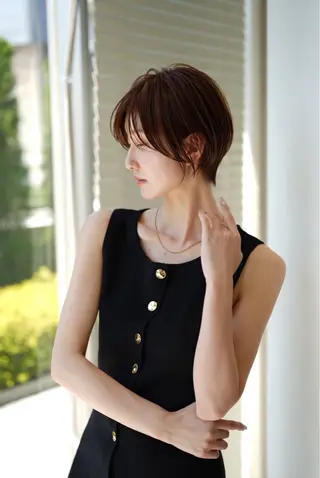 ショート カラー 加賀 千聖 /soigneのヘアスタイル