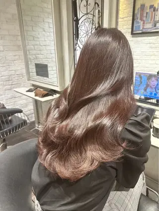 ロング 長谷川 新太のヘアスタイル