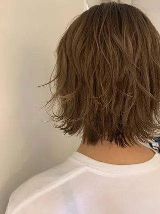 ショート ハイトーンカラー🩵 耳ツボジュエリー👂のその他イメージ