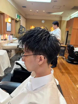 ショート メンズ Misaki Kuradomeのヘアスタイル