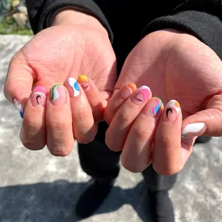 ネイル HAIR & FACE EDGE（エッジ）所属・kiki ._.nailのネイルデザイン