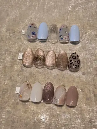 ミディアム yjunail所属・ユジュネイル ゆじゅねいるのネイルデザイン