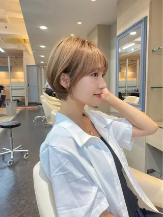 ショート メンズ特化/パーマ 縮毛矯正/AYAのヘアスタイル