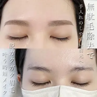 アイブロウ THE SALON ariaのマツエク・マツパデザイン