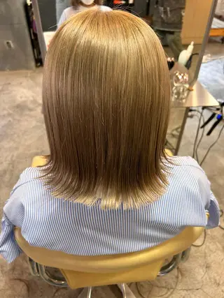 ミディアム カラー ショートカット募集中 /NAGISAのヘアスタイル