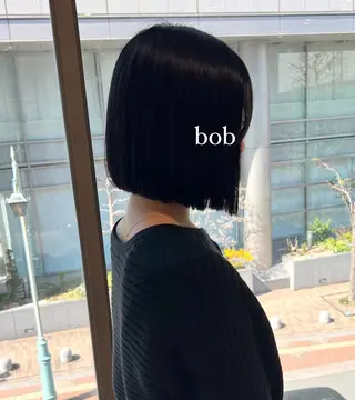 ショート 加納千華 /ボブ/ぱつっとボブのヘアスタイル