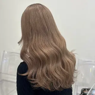 ミディアム カラー 🎀🧁ダメージレス 艶髪カラー🧁🎀のヘアスタイル