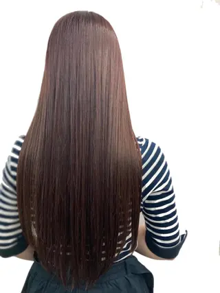 ロング カラー ヘアアレンジ 【公式】amble luxe池袋東口🩷のヘアスタイル